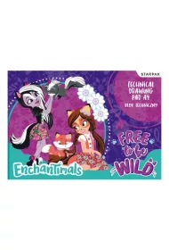 Starpak Blok techniczny A4 Enchantimals 10 kartek