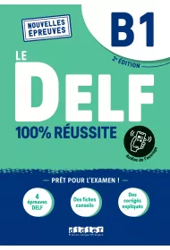 DELF B1 100% reussite podr�cznik + zawarto�� online Nowa formu�a 2021