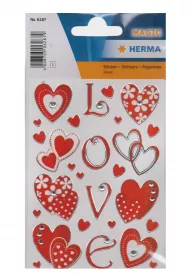 Herma Naklejka Magic love
