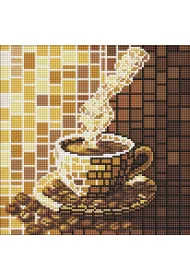Diamentowa mozaika - Witra�. Kawa 30x30cm
