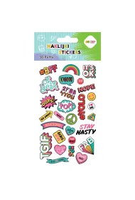 Happy Color Naklejki 3D PUFFY-Funky Hobby 10x20cm
