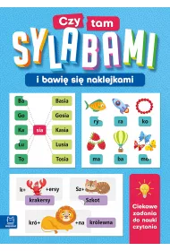 Czytam sylabami i bawi� si� naklejkami