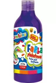 St. Majewski Farba plakatowa w butelce Bambino fioletowa 500ml