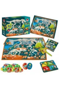 Puzzle edukacyjne 54 el. Detective. Dino Museum Roter Kafer