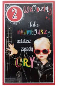 AbCard Kartka okoliczno�ciowa Urodziny 2 ch�opiec