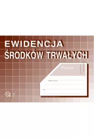 Michalczyk i Prokop Druk Ewidencja �rodk�w trwa�ych A5