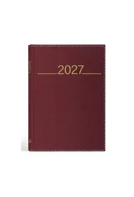 Terminarz 2027 A5 Madrid bordowy
