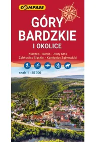 Mapa turystyczna - G�ry Bardzkie i okolice