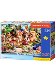 Puzzle 300 el. Puppies Dessert Castorland