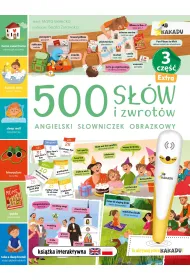 500 s��w i zwrot�w EXTRA. Angielski s�owniczek obrazkowy cz.3 (seria Kakadu)