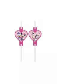 Godan S�omki papierowe z medalionem Myszka Minnie 4 szt.
