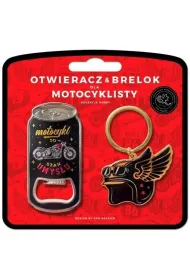 Zestaw brelok + otwieracz dla motocyklisty
