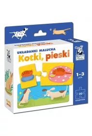Puzzle Kapitan Nauka. Ukadanki malucha. Kotki, pieski Edgard
