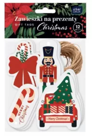 Interdruk Zawieszki na prezenty kszta�ty Christmas