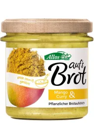 Allos Pasta kremowa z mango i curry bezglutenowa 140 g Bio