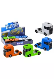 Ci�ar�wka bez naczepy 1:32 metal �wiat�a d�wi�k LeanToys