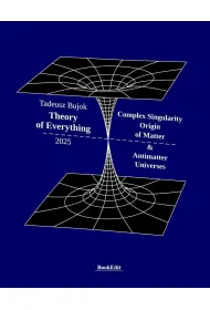 Theory of Everything. Complex Singularity Origin of Matter & Antimatter Universes