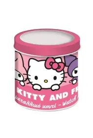 Diakakis Zegarek analogowy w puszce Hello Kitty