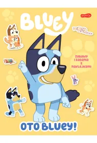 Oto Bluey! Zabawy i zadania z naklejkami