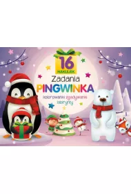 Zadania Pingwinka. Kolorowanki, zgadywanki, labirynty