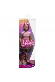 Barbie Fashionistas Lalka Kolorowe serca HJT04 Mattel