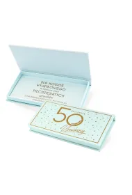 Kukartka Pude�ko ozdobne na banknoty Urodziny 50 Elite