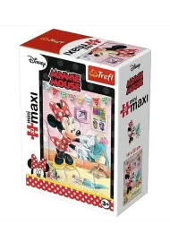Puzzle 20 el. miniMAXI Ulubione zaj�cia Minnie 3 Trefl