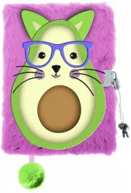 St. Majewski Pami�tnik z k��dk� 3D w�ochacz A5 My Little Friend Avocato 96 kartek
