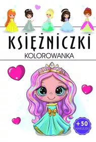 Ksi�niczki. Kolorowanka