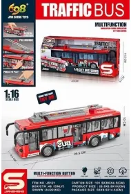 Trolejbus w pude�ku ze �wiat�em i d�wi�kiem Maksik