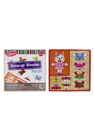 Uk�adanka drewniana 10 el. Ubieranka Mega Creative