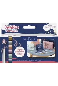 Faber-Castell Pisak kreatywny goldfaber b zestaw 6 kolhappy celebration