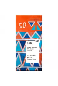 Vivani Czekolada mleczna gorzka 50% kakao 80 g Bio