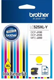 Brother Tusz LC525XLY YELL 1300 do DCP-J100 DCP-J105