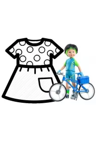 Ubranko dla lalek 32cm Paola Reina