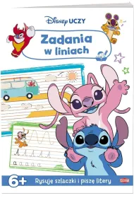 DISNEY UCZY. Stitch. Zadania w liniach