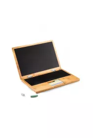 Tablica kredowa laptop I - Wood Donkey