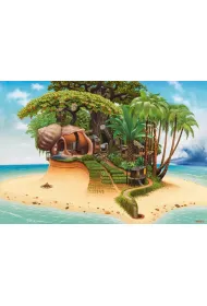 Puzzle 1000 Summer Madeira Art Collection CASTOR Castorland