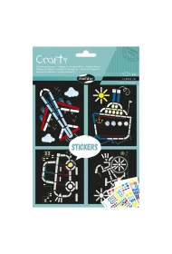 Zestaw kreatywny Crafty �rodki transportu Avenue Mandarine