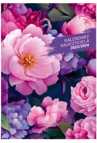 Wok Nas Kalendarz nauczyciela 2025/2026 B5 tyg. PCV Kwiaty