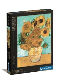 Puzzle 1000 el. Museum Collection. Van Gogh, S�oneczniki Clementoni