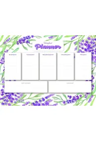 Planer magnetyczny z mozaik� diamentow� Lawenda