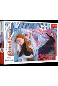 Puzzle 100 el. Razem na zawsze. Disney Frozen 2 Trefl