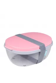 Mepal Saladbox Ellipse Nordic Pink 1.9 l