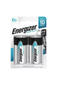 Energizer Bateria alkaliczna LR20 D Max Plus 2 szt.
