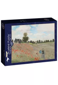 Puzzle 1000 el. Claude Monet, Pole mak�w Bluebird Puzzle
