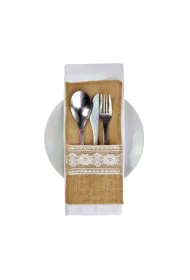 Arpex Ozdoba wielkanocna etui jutowe na sztu�ce WN7348 2 szt.