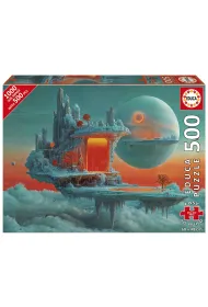 Puzzle 500 el. Planeta ognia i lodu Educa