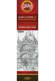 Koh-I-Noor O��wek grafitowy 1500/8B 12 szt.