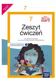 Pakiet Nowe S�owa na start! Klasa 7. Podr�cznik i zeszyt �wicze� dla szko�y podstawowej
